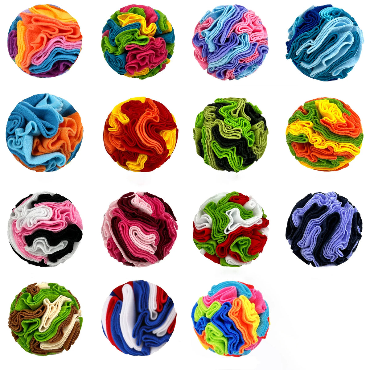 Interactive Dog Toys Snuffle Ball for Dogs Encourage Natural Foraging Skills, Snuffle Ball Dog Puzzle Toys Treat Ball