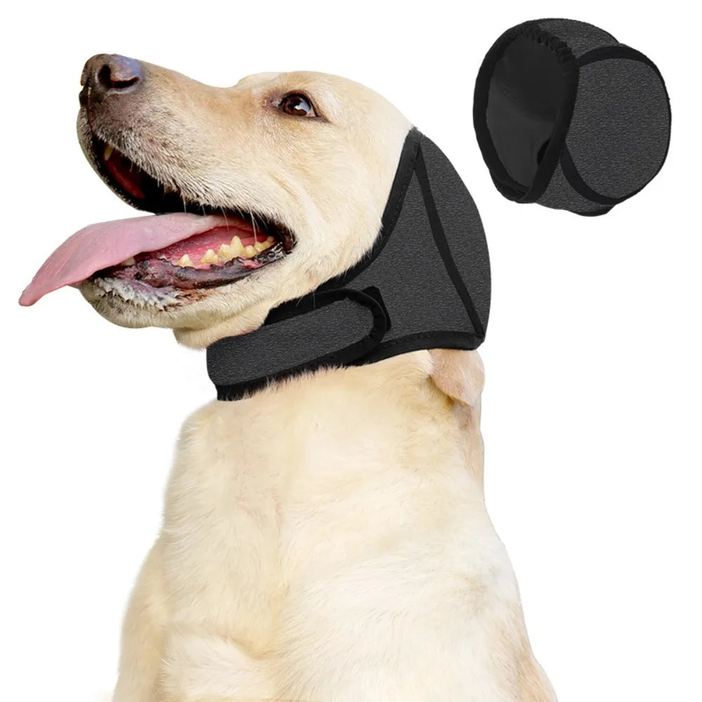 Hearing Protection Dog Calming Earmuff Shock Proof Waterproof Dog Earmuffs Noise Reduction Dog Soothing Headcover