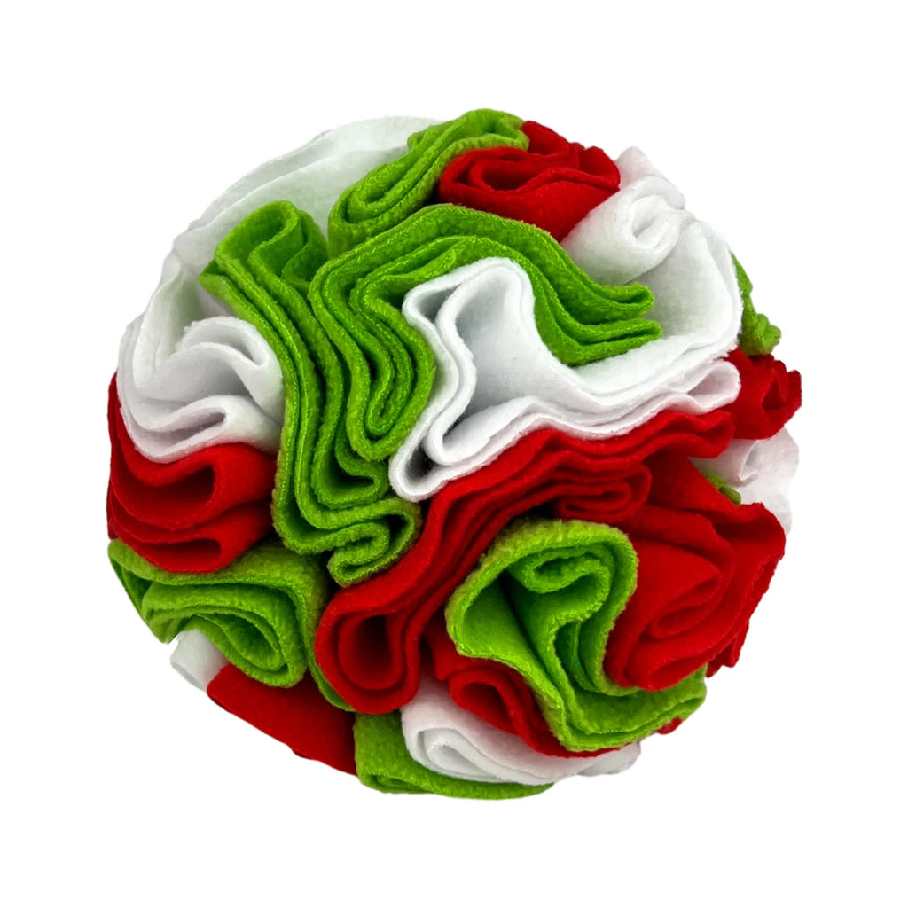 Interactive Dog Toys Snuffle Ball for Dogs Encourage Natural Foraging Skills, Snuffle Ball Dog Puzzle Toys Treat Ball