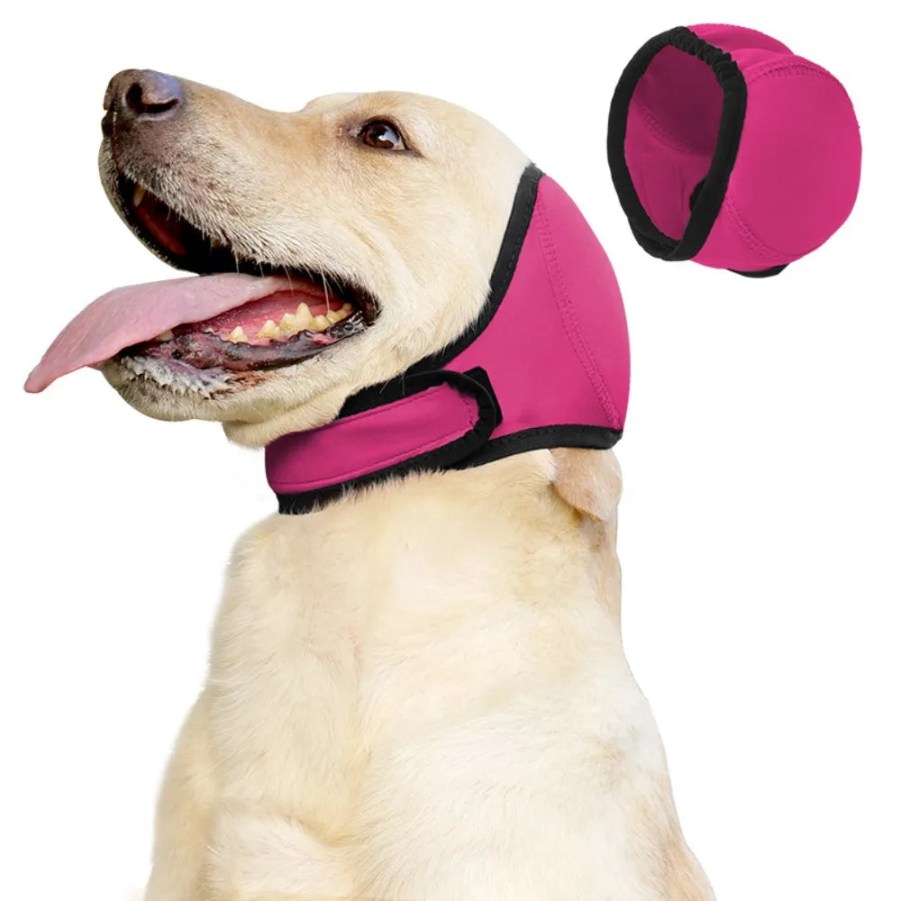 Hearing Protection Dog Calming Earmuff Shock Proof Waterproof Dog Earmuffs Noise Reduction Dog Soothing Headcover